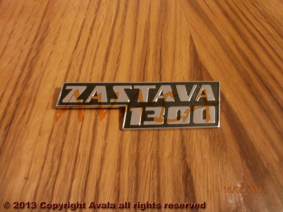 Auto oznaka \"ZASTAVA 1300\" metalna *10304473*