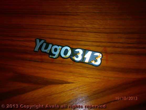 Auto oznaka \"Yugo 313\" *10304636*