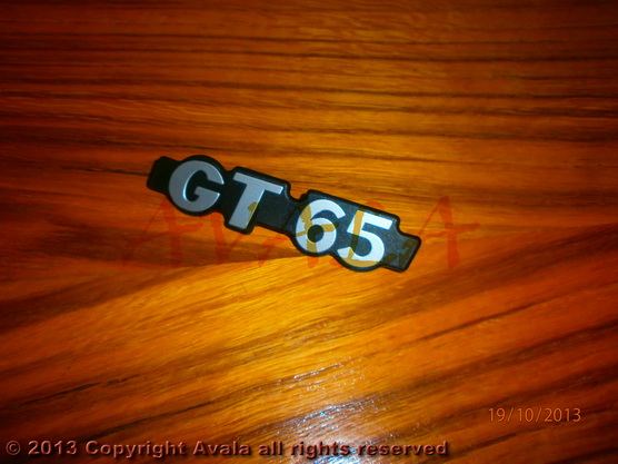 Auto oznaka \"GT 65\" *10304637*
