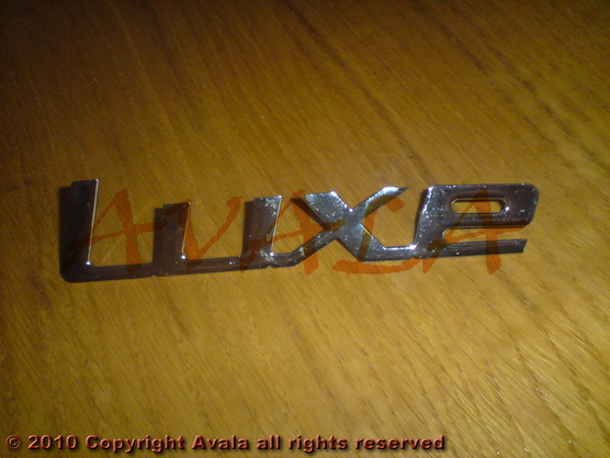 Auto oznaka \"Luxe\" niklovana *10804546*