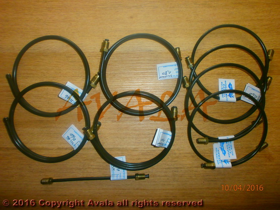 PVF brake line set. twin circuit system *10804824*