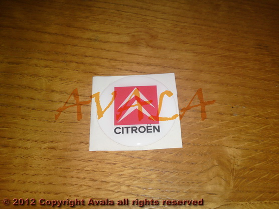 Vignetta 50mm "Citroen" (vecchia emblema) *10902282*