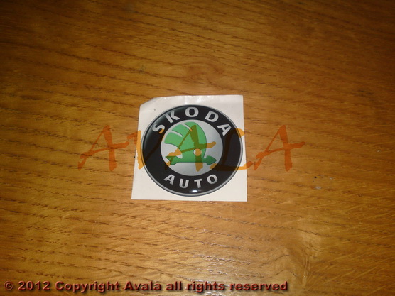 Stiker okrugli 50mm "Škoda" *10902284*