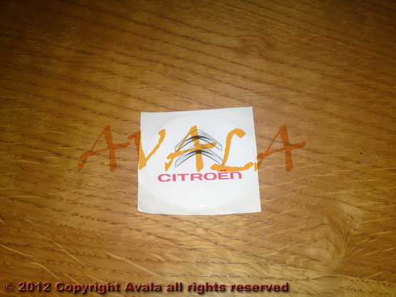 Sticker 50mm "Citroen" (new emblem) *10902285*