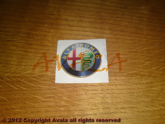Stiker okrugli 50mm \"Alfa Romeo\" *10902293*