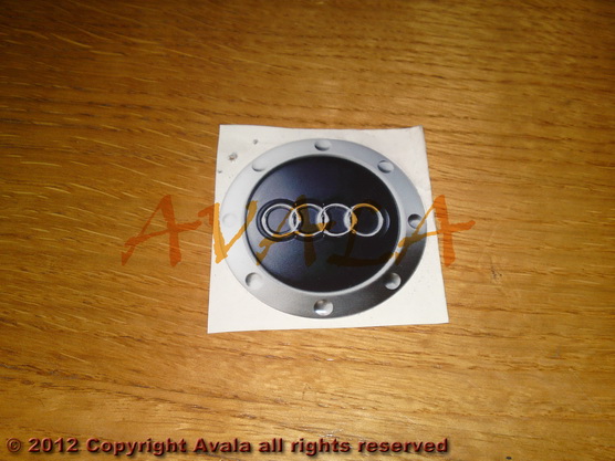 Stiker okrugli 50mm \"Audi\" (čep) *10902332*