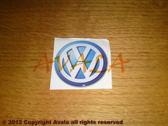 Stiker okrugli 50mm \"VW\" *10902336*
