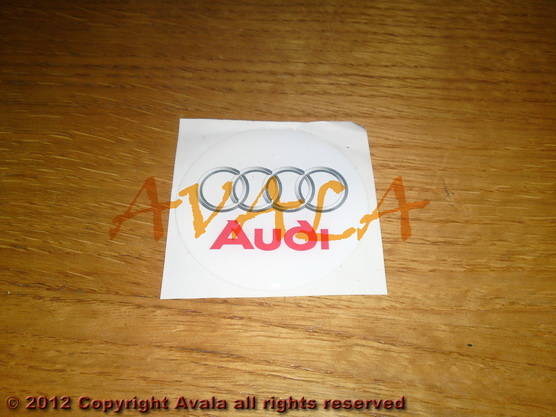 Stiker okrugli 50mm "Audi" *10902338*