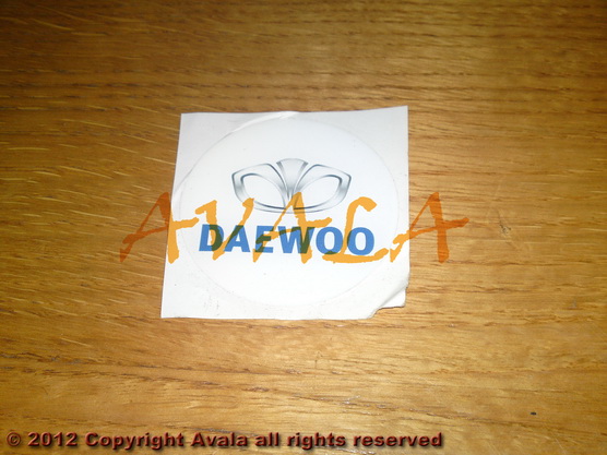 Stiker okrugli 50mm "Daewoo" *10902342*