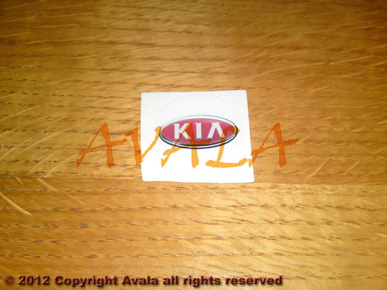 Sticker 30mm "Kia" *10902349*