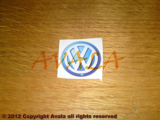 Stiker okrugli 30mm \"VW\" *10902368*