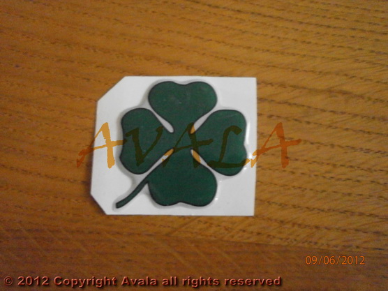 Sticker 47x47mm "Four-leaf clover" *10902388*