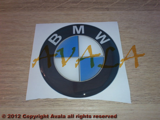 Vignette 78mm "BMW" *10902456*
