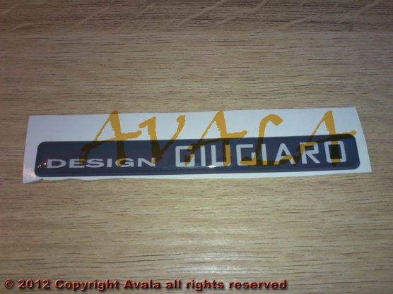 Sticker 100x12mm "Design Giugiaro" *10902460*