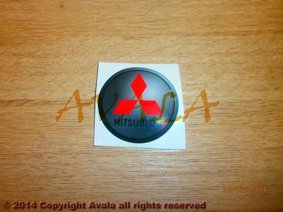 Stiker okrugli 50mm "MITSUBISHI" *10902551*