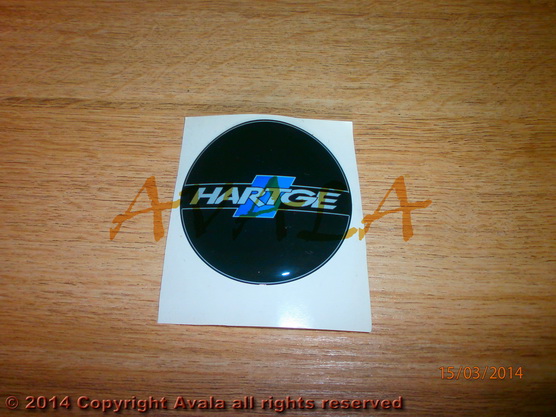 Stiker okrugli 60mm \"HARTGE\" *10902554*