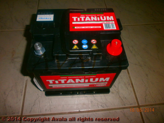 Akumulator 12V 45Ah +D 390A Titanium *10902823*