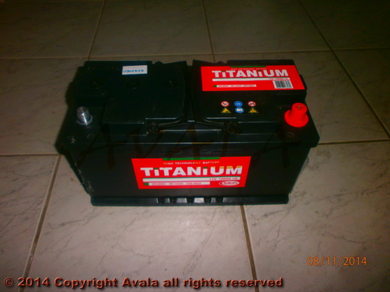 Akumulator 12V 100Ah +D 900A Titanium *10902858*