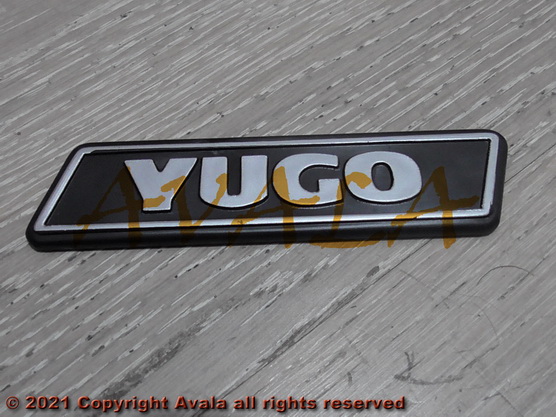 Ауто ознака "YUGO" на маски *10404060*