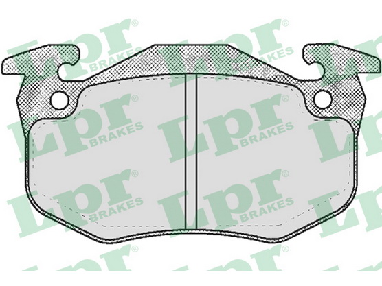 Brake pad set front, disc brake *11804079*