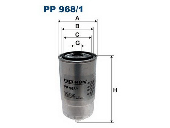 Filter goriva *12501317*
