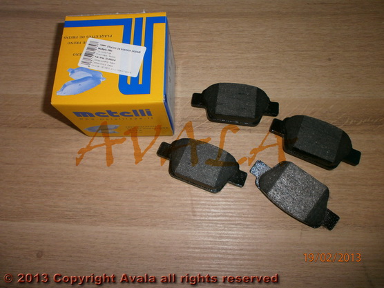 Brake pad set, disc brake *12504057*