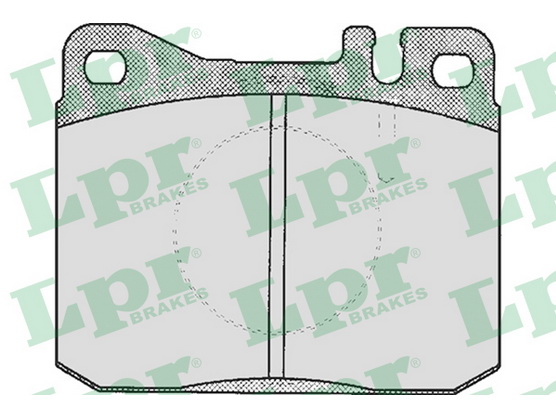 Brake pad set front, disc brake *12604036*