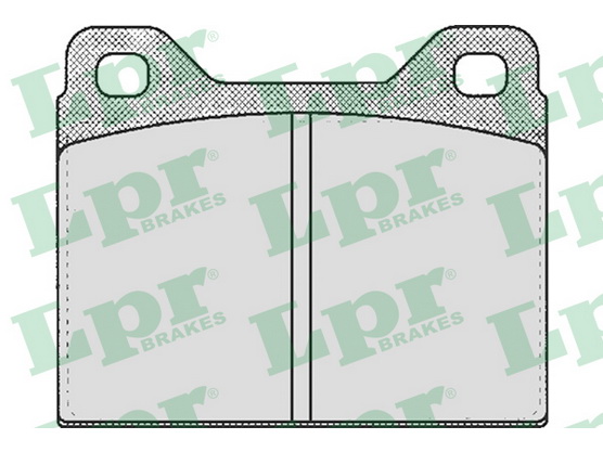 Brake pad set front, disc brake *13404007*