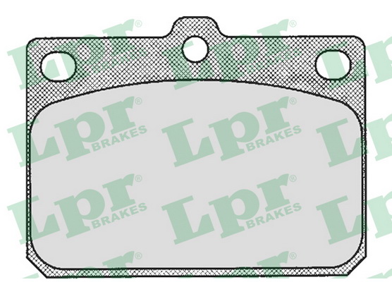 Brake pad set front, disc brake *13704026*