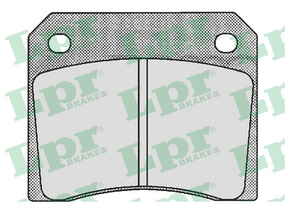 Brake pad set rear, disc brake *16404005*
